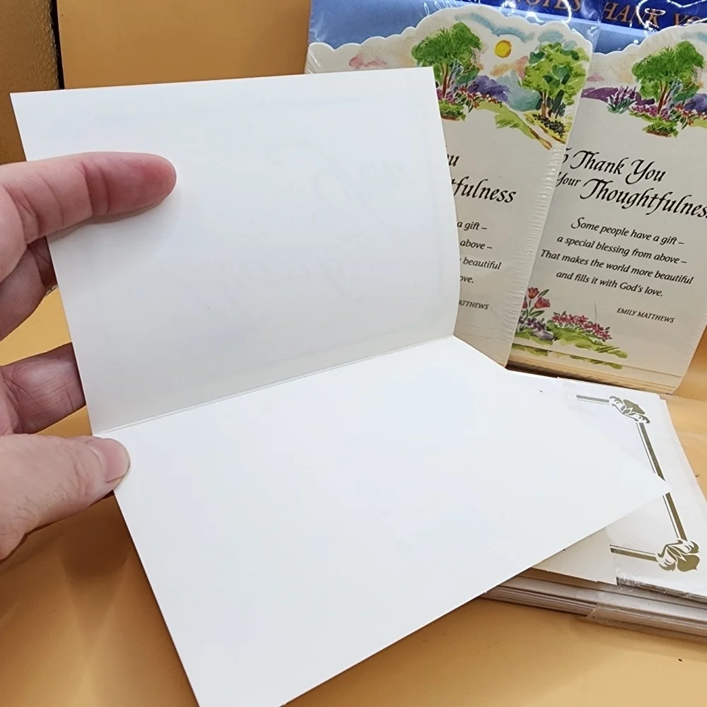 Religious Thank You Greeting Cards Lot
